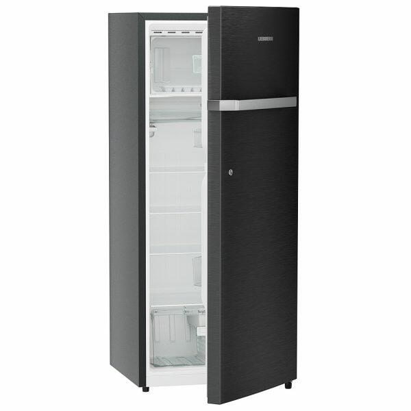 Liebherr DNBBSC 2211, 222L 3 Star Inverter, Direct Cool, Bar Handle, Single Door Refrigerator, 20 Years Warranty on Compressor with Humidity Controller, Black Steel