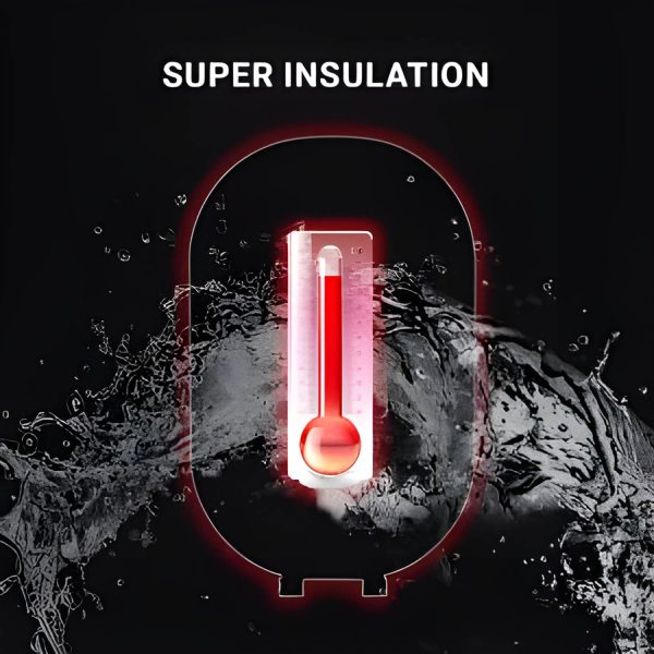 Haier EI3V-C1, 3 L 5 Star Instant Water Heater, 3 KW Water Geyser for Home No Weld Glass lined Tank, ABS Body, Indicating Light Advanced Multi-Layered Safety, High Rise Compatible, White-Blue