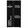 Haier 602 Litre Side By Side Refrigerator, Black Steel (HRS-682KS)