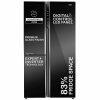 Haier 598 Litre Triple Door Side by Side Refrigerator, Black Glass (HRT-683KG)