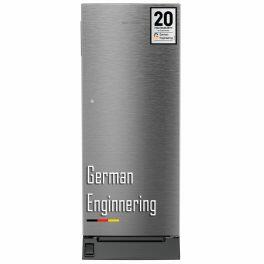 Liebherr DFPSIC 1921, 191L 3 Star Inverter,Direct Cool, Handsfree Open with Foot Pedal base drawer, Single Door Refrigerator,20 Yrs Warranty on Compressor, Silver Steel