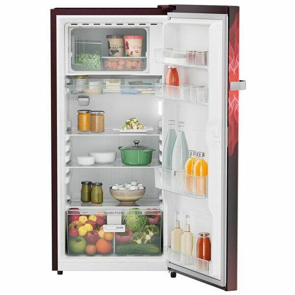 Liebherr DNBRMC 1911 Pure Single-door refrigerator 191 l in 3 star with iCoolTouch UI, Red Majestic