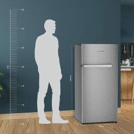 Liebherr DNBSIC 1911, 191L 3 Star Inverter, Direct Cool Single Door Refrigerator, 20 Years Warranty on Compressor, Freezer 22 L, Silver Steel