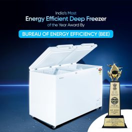 Haier HFC-400DM5 383 Litre Convertible Double Door Deep Freezer with 5 Star, White