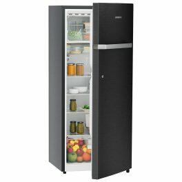 Liebherr DNBBSC 2211, 222L 3 Star Inverter, Direct Cool, Bar Handle, Single Door Refrigerator, 20 Years Warranty on Compressor with Humidity Controller, Black Steel