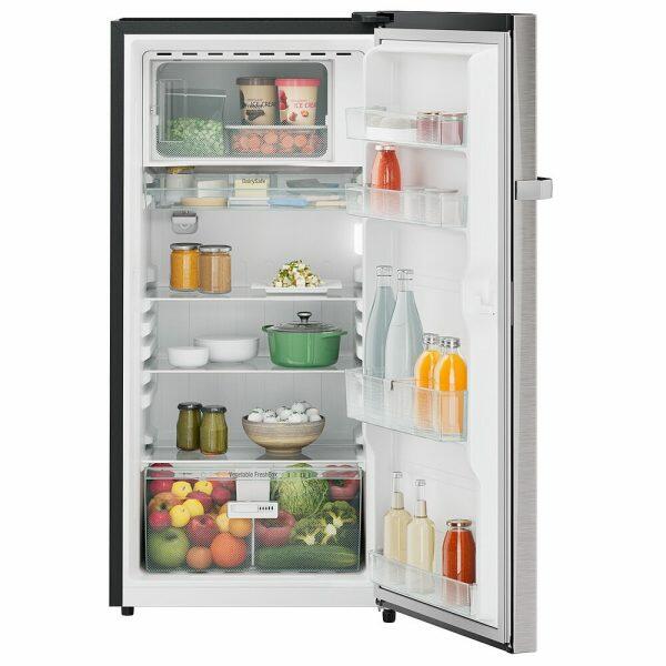 Liebherr DNBSIC 1911, 191L 3 Star Inverter, Direct Cool Single Door Refrigerator, 20 Years Warranty on Compressor, Freezer 22 L, Silver Steel