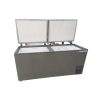 Voltas CVF500 488L Convertible Double Door Deep Freezer with 4 Star, Grey
