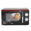 Haier HIL2001MFPH, 20 Litre Solo Microwave Oven with 6 Multi Power Level and Keep Warm Feature, Black
