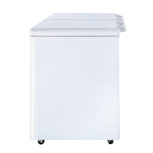 Haier HFC-320DM5 301L Double Door Convertible Deep Freezer with 5 Star, White