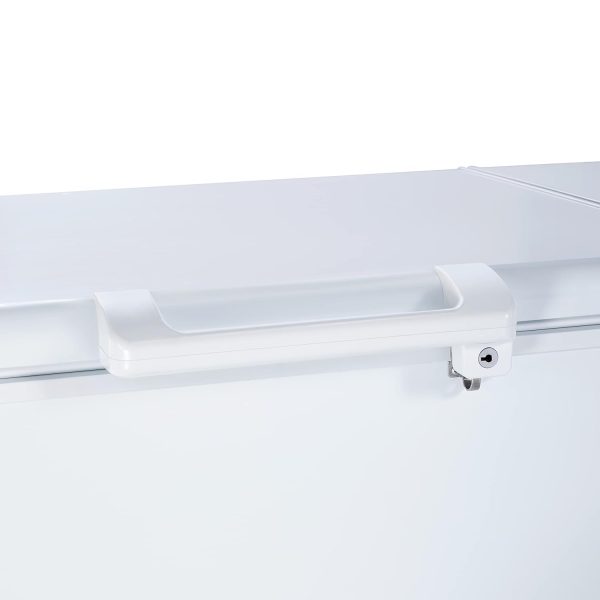 Haier HFC-320DM5 301L Double Door Convertible Deep Freezer with 5 Star, White