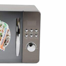 Haier HIL2001CSSH, 20 Litre Convection Microwave Over with Mirror Glass Design and 66 Auto Cook Menu, Silver