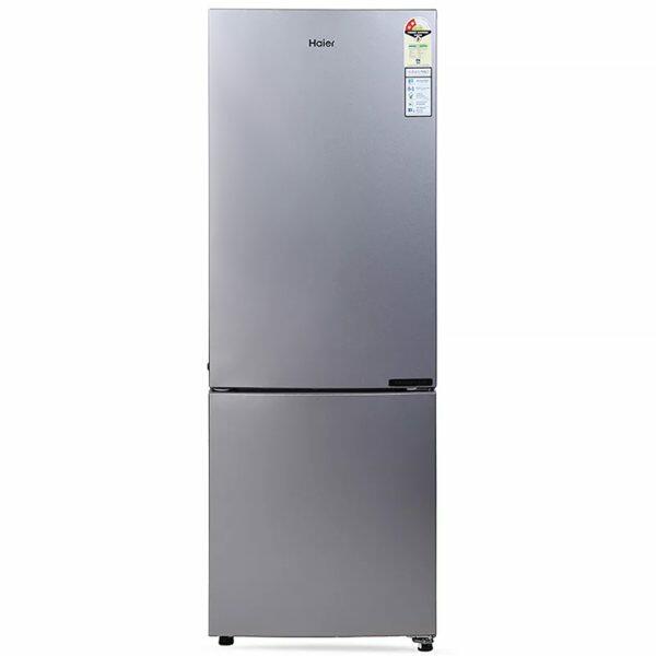 Haier 237 Litre 2 star Bottom Mount Refrigerator, Moon Silver (HRB-2872BMS)