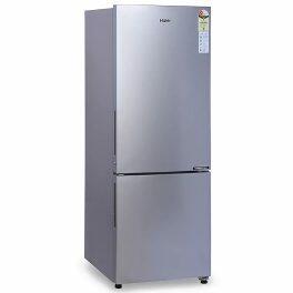 Haier 237 Litre 2 star Bottom Mount Refrigerator, Moon Silver (HRB-2872BMS)