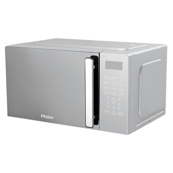 Haier HIL2001CSSH, 20 Litre Convection Microwave Over with Mirror Glass Design and 66 Auto Cook Menu, Silver
