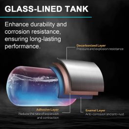 Haier EI3V-C1, 3 L 5 Star Instant Water Heater, 3 KW Water Geyser for Home No Weld Glass lined Tank, ABS Body, Indicating Light Advanced Multi-Layered Safety, High Rise Compatible, White-Blue