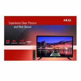 AKAI 60 cms HD Ready TV (AKLT24N-D53W, Black)