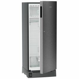 Liebherr DFPSIC 1921, 191L 3 Star Inverter,Direct Cool, Handsfree Open with Foot Pedal base drawer, Single Door Refrigerator,20 Yrs Warranty on Compressor, Silver Steel