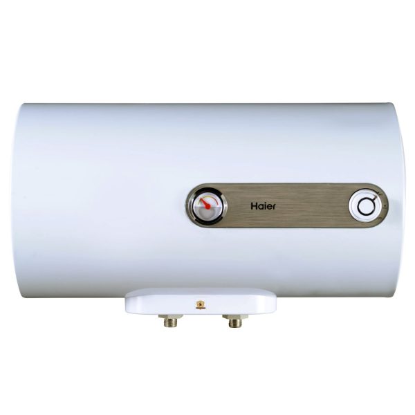 Haier ES15H-T1, 15 Litre Horizontal Storage Water Heater with 8 Bar Pressure and Shock Proof Technology, White