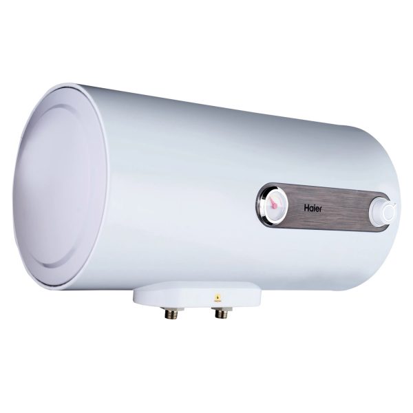 Haier ES15H-T1, 15 Litre Horizontal Storage Water Heater with 8 Bar Pressure and Shock Proof Technology, White
