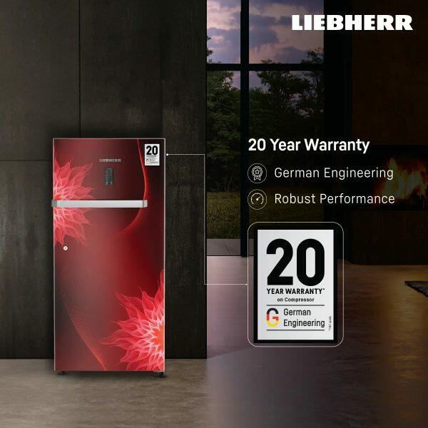 Liebherr DNBRMC 1911 Pure Single-door refrigerator 191 l in 3 star with iCoolTouch UI, Red Majestic