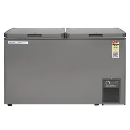 Voltas CVF500 488L Convertible Double Door Deep Freezer with 4 Star, Grey