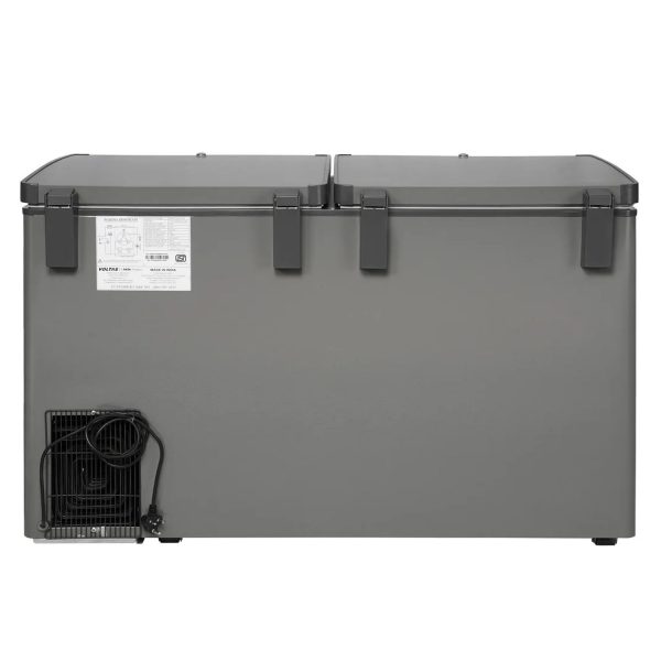 Voltas CVF500 488L Convertible Double Door Deep Freezer with 4 Star, Grey