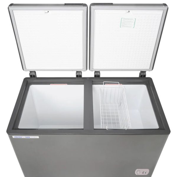 Voltas CVF405DDP 388L Convertible Deep Freezer with 4 Star, Grey