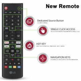 LG 43 Inch 4K TV (43UQ7300, Black)