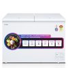 Haier HFC-320DM5 301L Double Door Convertible Deep Freezer with 5 Star, White