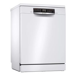 Bosch SMS6ZCW42E, 14 Place Dishwasher with Zeolith Perfect Dry Technology, Dosage Assist and IOT Enabled, White