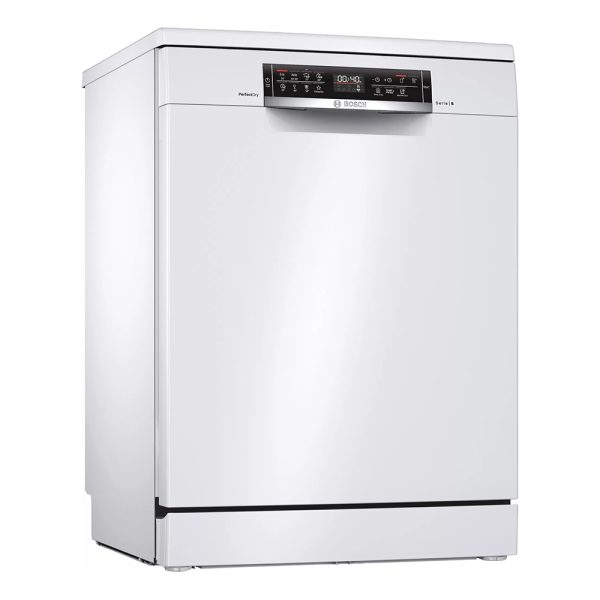 Bosch SMS6ZCW42E, 14 Place Dishwasher with Zeolith Perfect Dry Technology, Dosage Assist and IOT Enabled, White