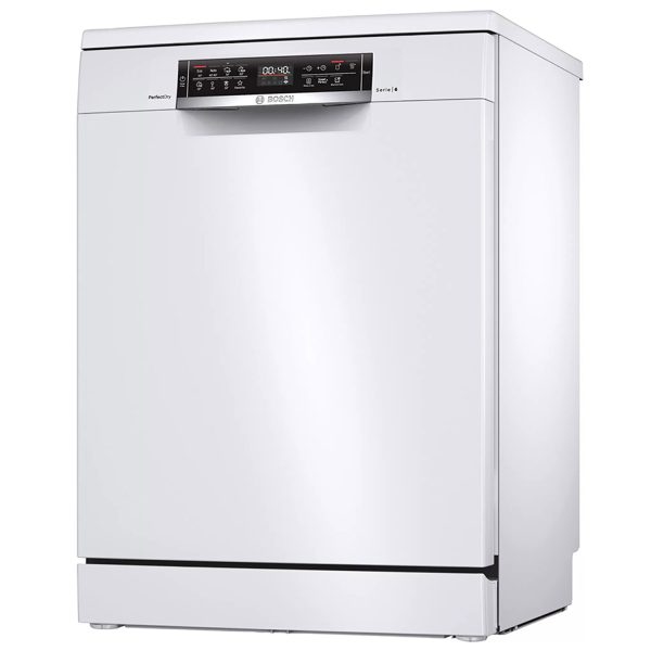 Bosch SMS6ZCW42E, 14 Place Dishwasher with Zeolith Perfect Dry Technology, Dosage Assist and IOT Enabled, White