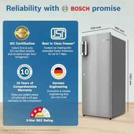 Bosch CST18S24NI, 187 Litre 4 Star Fine Steel