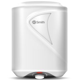 AO Smith Elegance Prime, 10 Litre Vertical Geyser with 5 Star Rating and Bluediamond lined Tank, White