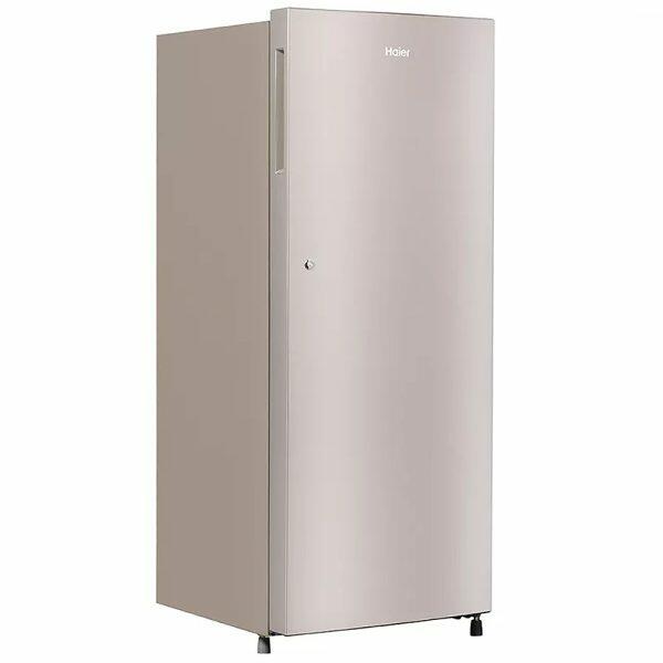 Haier 190 Litre 3 Star Single Door Refrigerator, Steel (HRD2103BIS)
