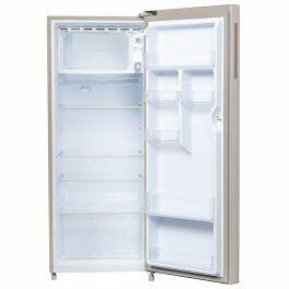 Haier 190 Litre 3 Star Single Door Refrigerator, Steel (HRD2103BIS)