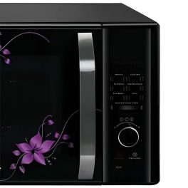 Haier HIL3001CBSH, 30 Litre Convection Microwave Oven with Low Temperature Cooking and 400 Auto Cook Menus, Black