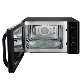 Haier HIL3001CBSH, 30 Litre Convection Microwave Oven with Low Temperature Cooking and 400 Auto Cook Menus, Black