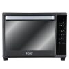 Haier HIL3501GR, 35 Litre Oven Toaster Grill with Digital Control, Motorized Rotisserie and Kebab Making Accesories, Grey