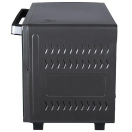 Haier HIL3501GR, 35 Litre Oven Toaster Grill with Digital Control, Motorized Rotisserie and Kebab Making Accesories, Grey