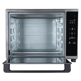 Haier HIL3501GR, 35 Litre Oven Toaster Grill with Digital Control, Motorized Rotisserie and Kebab Making Accesories, Grey