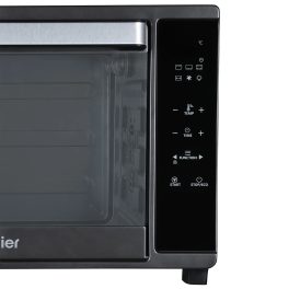 Haier HIL3501GR, 35 Litre Oven Toaster Grill with Digital Control, Motorized Rotisserie and Kebab Making Accesories, Grey