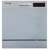 Voltas DT8S, 8 Place Table Top Dishwasher wih 6 Wash Program, 2 Wash Level and Intensive 70 Degree Wash, Silver