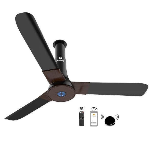 Atomberg Studio+ 1200MM, 48 Inch BLDC Fan Motor with Dust Resistant Coating, 100% Copper Motor, Double Sided Steel Shielding and Remote, Earth Brown