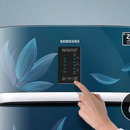 Samsung 189L 5 Star Single Door Refrigerator (RR21D2F25BX, Luxe Black)