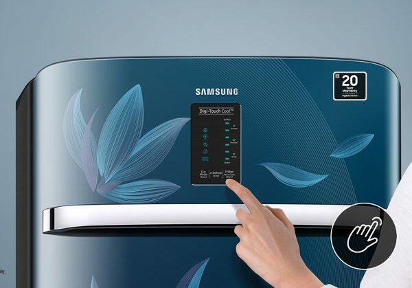 Samsung 189L 5 Star Single Door Refrigerator (RR21D2F25BX, Luxe Black)