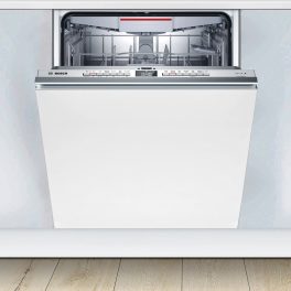 Bosch SMV6HVXOOI, 14 Place Fully Integrated Dishwasher with IOT, Extra Dry and 10 Year Rust Through Warranty, White