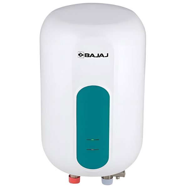 Bajaj Aquaquick, 3 Litre with BIS Approved ISI Marking, Shock Resistant and Rust Proof Body, White