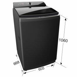 Bosch WOI115BOIN, 11 KG 5 Star Fully Automatic Top Load Machine with Eco Silence Inverter Motor and Built In Heater, Black