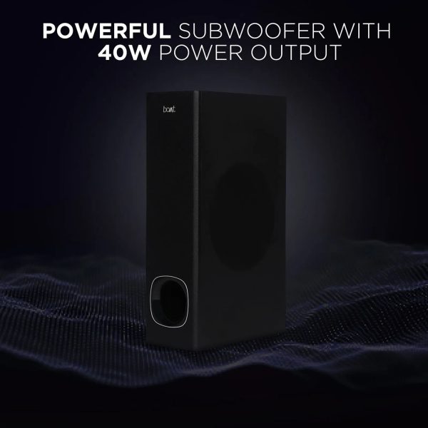 boat Aavante Bar 1200, 80W Soundbar with High Integrated Control, Black